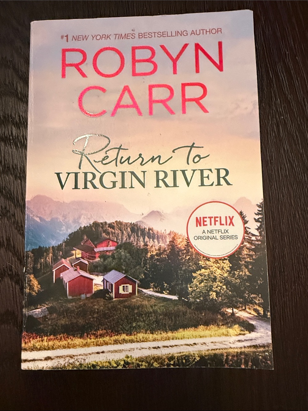 Robyn Carr "Return to Virgin River" Paperback Book - Pink & Green Cover